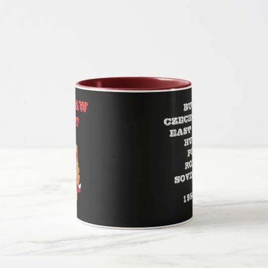 Tasse Варшавскогодоговора" Кружка du Pacte de (Centre)