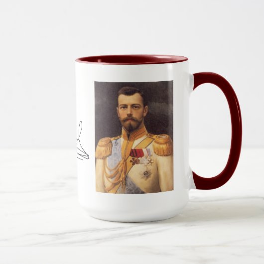 Tasse ЦарьНиколай II Кружка de Nicholas II* de (Droite)