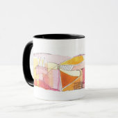 TASSE #10 - art abstrait lunatique de mod par (Devant gauche)