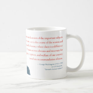 Tasse #10 "courtoisie " de George Washington