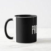 Tasse 11 once (édition noire) de sonnerie de (Gauche)