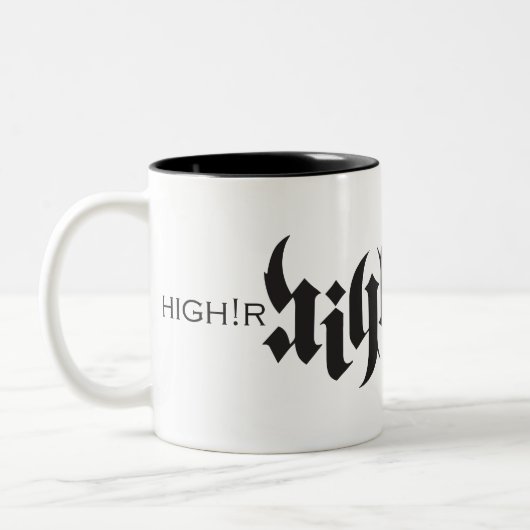 Tasse 11oz créative de High'r (Gauche)