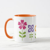 tasse 11oz inspirée florale faite sur commande par (Gauche)