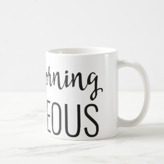 Tasse 11oz magnifique bonjour