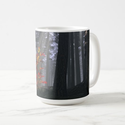 Tasse 14oz avec image "Jeune" (Devant droit)