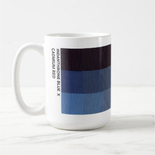 Tasse 15 oz Indanthrone Bleu x Cadmium Rouge Mug