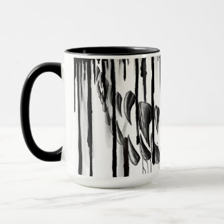 Tasse 15 oz Ombres d'Encre