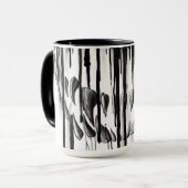 Tasse 15 oz Ombres d'Encre (Devant gauche)