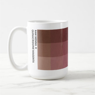 Tasse 15 oz Sienne brute x Magenta de quinacridone