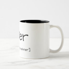 Tasse #18er tweekleurige koffiemok