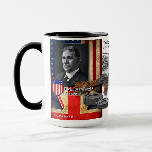 Tasse 1914 de café d'arme à feu de Lewis (Gauche)