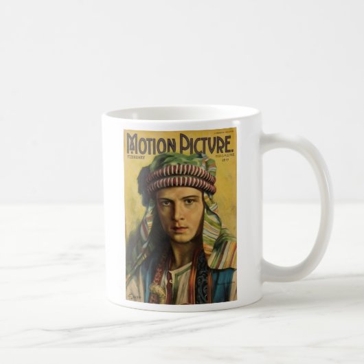 Tasse 1922 de magazine de film de Rudolph (Droite)