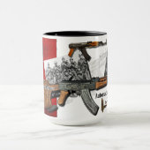 Tasse 1949 de café de mitrailleuse d'AK47 de (Centre)