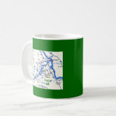 Tasse 1952-1993 de carte de Hahn (Devant gauche)