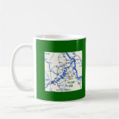Tasse 1952-1993 de carte de Hahn (Gauche)