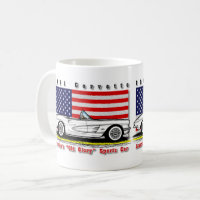 Tasse 1961 de café de Corvette