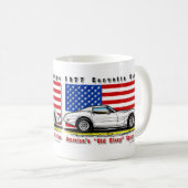 Tasse 1977 de café de Corvette (Devant droit)