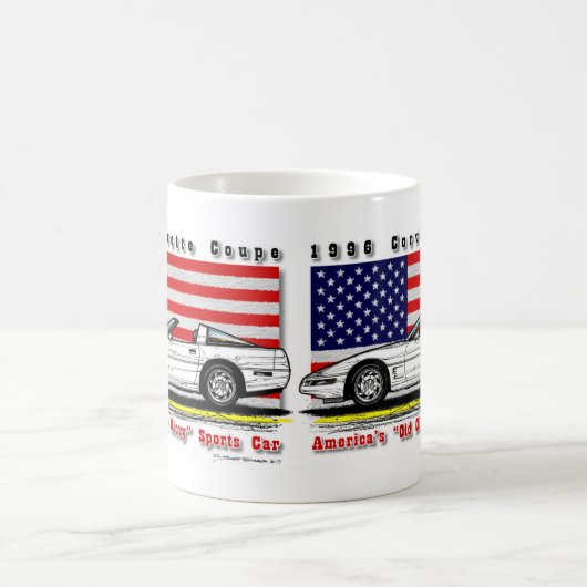 Tasse 1996 de café de coupé de Corvette (Centre)