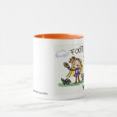 Tasse 1 de fille du football (Centre)