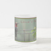 Tasse 1 d'oiseau de ronflement du point de l'amour (Centre)