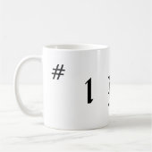 Tasse : # 1 Papa (Gauche)