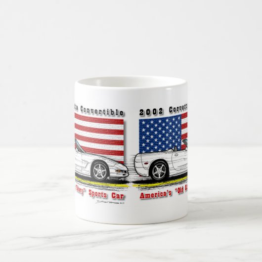 Tasse 2002 de café convertible de Corvette (Centre)