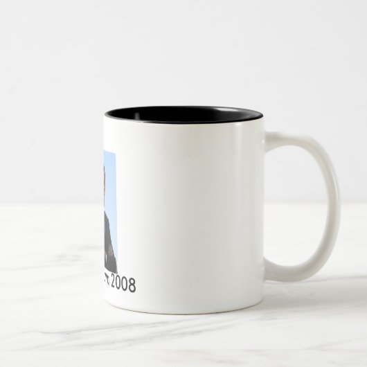 Tasse 2008 de café d'Obama de vote (Droit)