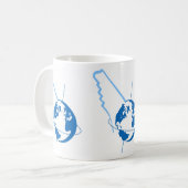 tasse 2009 de globe de sF (Devant gauche)