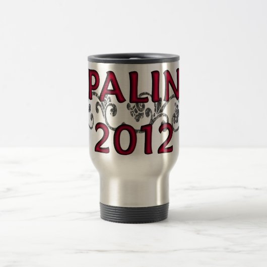 Tasse 2012 de café de voyage de vigne de Palin (Centre)