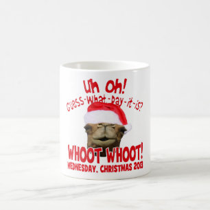 Tasse 2013 de café de Noël de chameau de journée