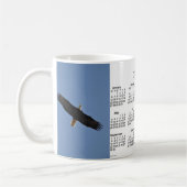 Tasse 2014 de café de calendrier d'oiseau (Gauche)