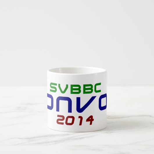 Tasse 2014 de café express de Convox (Devant)