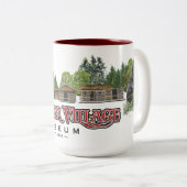 Tasse 2014 de logo de Har-Village (Devant droit)