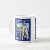 Tasse 2014 de logo de Silkenfest (Devant gauche)