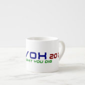 Tasse 2015 de café express de Convox (Devant droit)