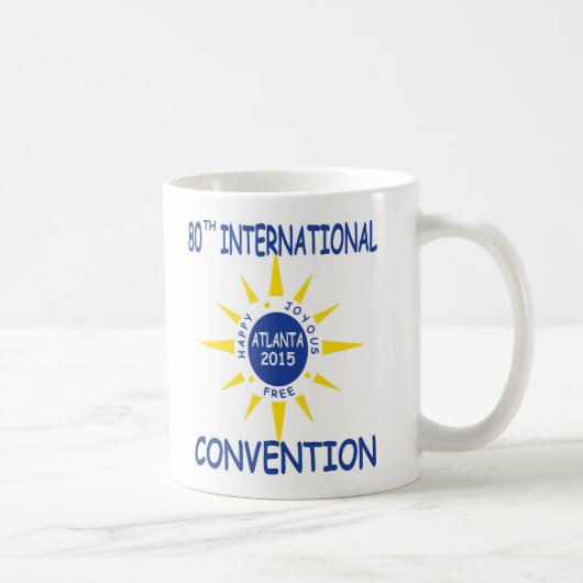 TASSE 2015 DE CAFÉ INTERNATIONALE DE CONVENTION (Droite)