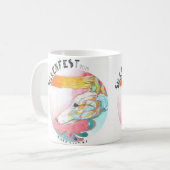 Tasse 2015 de logo de Silkenfest (Devant gauche)