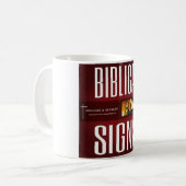 Tasse 2018 biblique du logo #2 des signes ITH (Devant gauche)