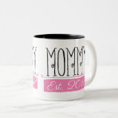 Tasse 2018 de cadeau d'est de maman (Devant droit)