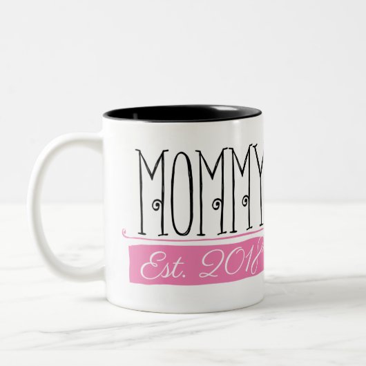 Tasse 2018 de cadeau d'est de maman (Gauche)