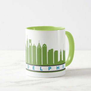 Tasse 2019 d'horizon de Philly dans la chaux et le