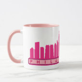 Tasse 2019 d'horizon de Philly dans le rose (Gauche)