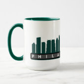 Tasse 2019 d'horizon de Philly en vert (Gauche)