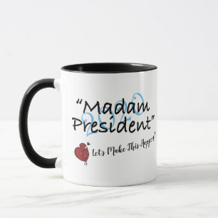 Tasse 2020 de Madame le président coeur