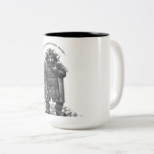 Tasse 2 Couleurs "Унасбилавэликияпоха… " (Devant droit)
