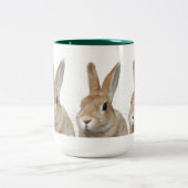 TASSE 2 COULEURS ウサギ (Centre)