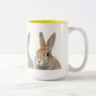 TASSE 2 COULEURS ウサギ