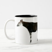 TASSE 2 COULEURS オカピのマグカップ 2 (Gauche)