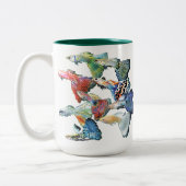 TASSE 2 COULEURS グッピー (Gauche)