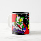 TASSE 2 COULEURS 行け!人喰いと瞬殺 (Devant gauche)